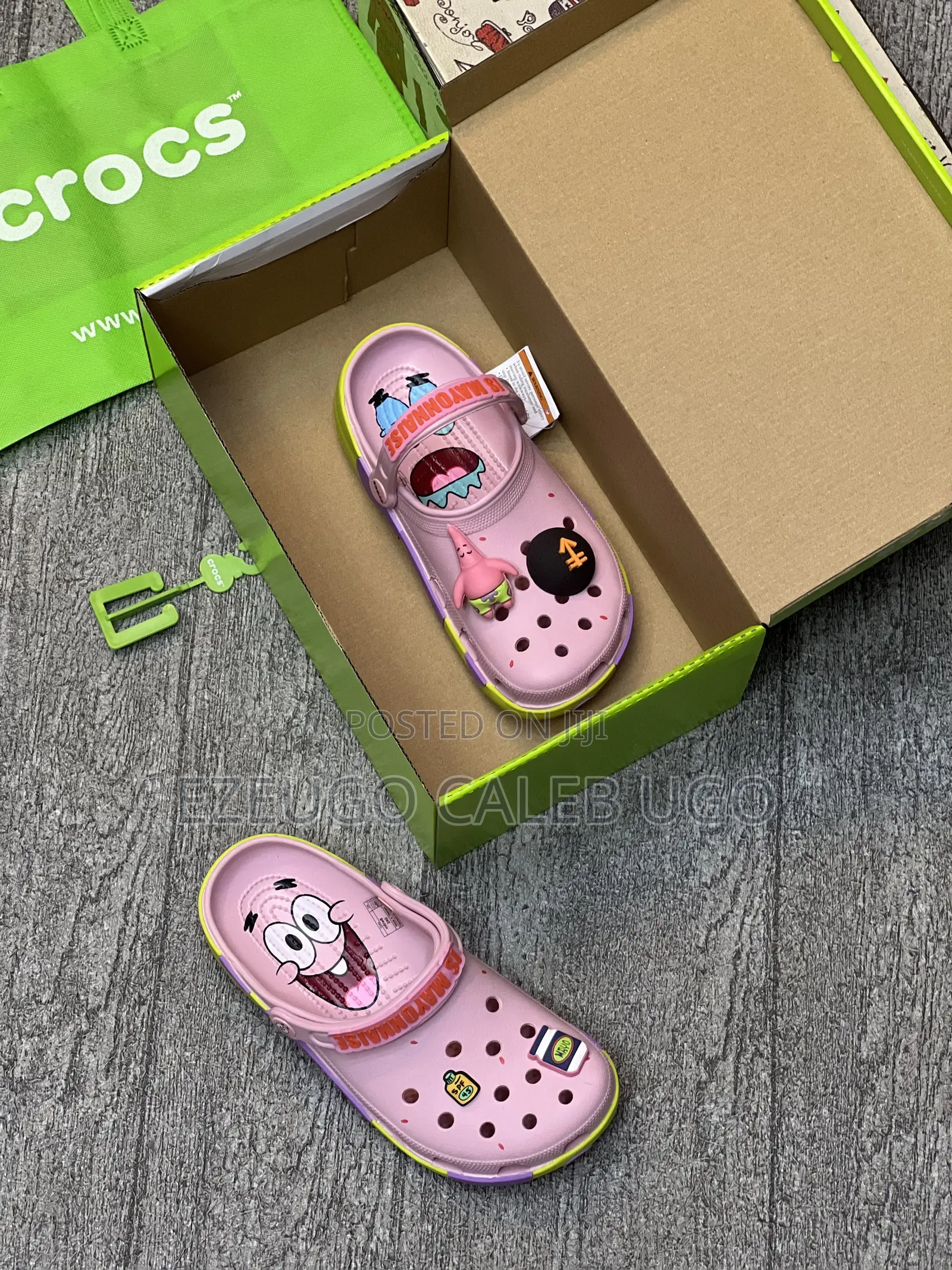 Patrick Nickelodeon Crocs