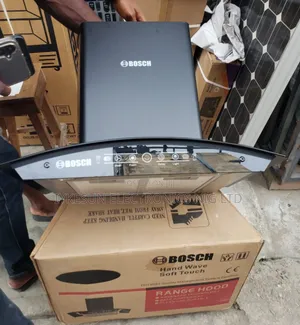 Quality Bosch 60cm Curved Smart Automatic Digital Heat Extractor Etc.