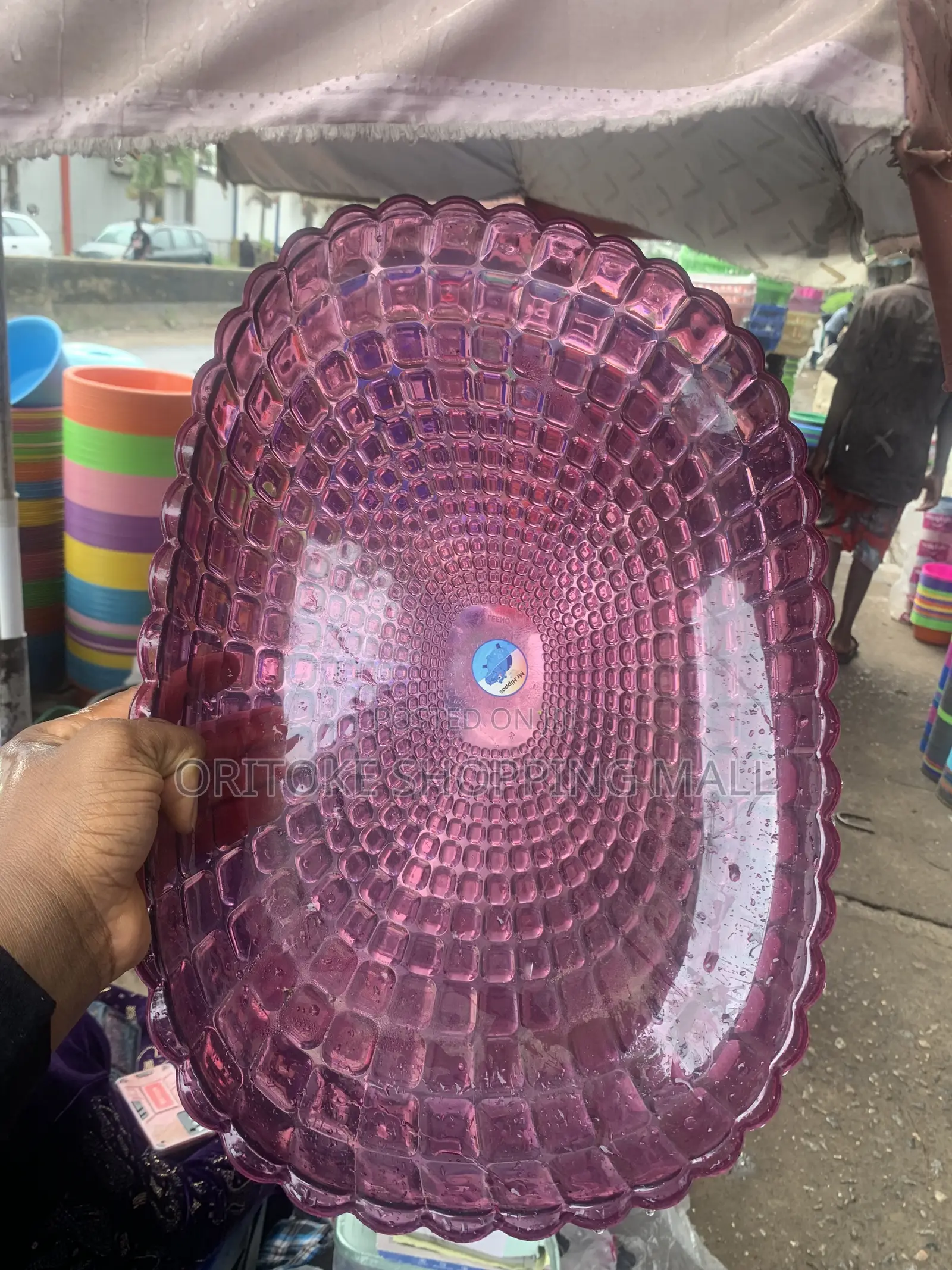 Fancy Plastic Tray