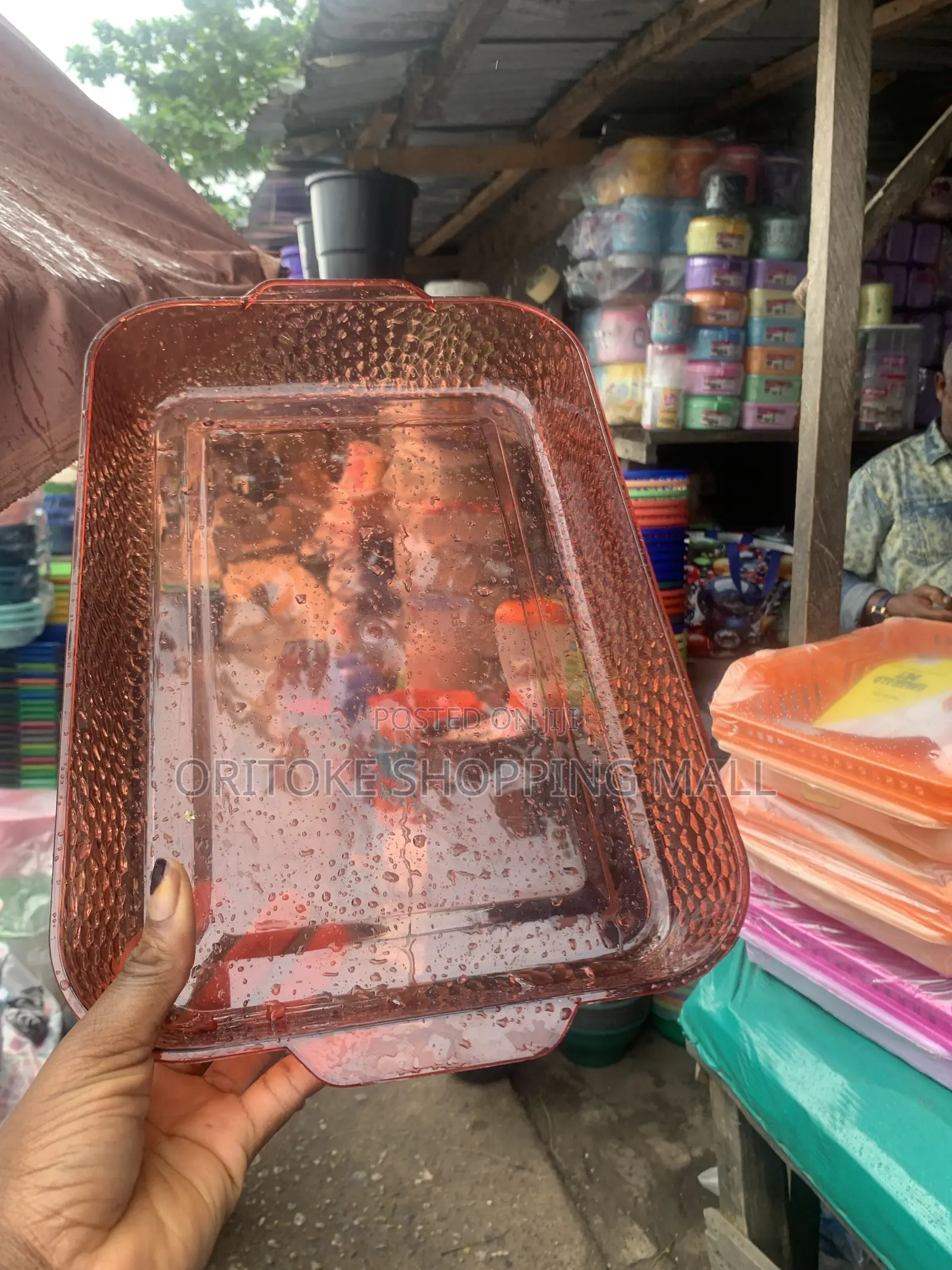 Fancy Plastic Tray