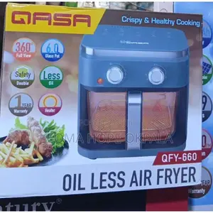 Qasa Oil-Less Air Fryer Qfy-660 – 6.0l