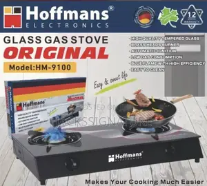 Hoffmans Glass Gas Stove Model:Hm-9100