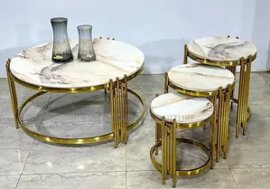 1+3 Marble Center Table