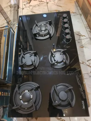 Original Image 90cm Built-in 2 Big Burners 3 Medium Burners All in 5