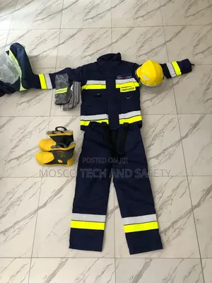 Complete Fireman Suit (Full Fire Fighting Protective Gear)