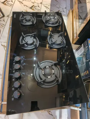 Original Image Inbuilt Cabinet 2 Big Burners 3 Medium Burners Etc.