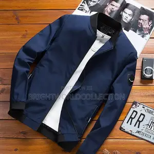 Men's Jacket Spring Light Weight Autumn Solid Color Coat Me