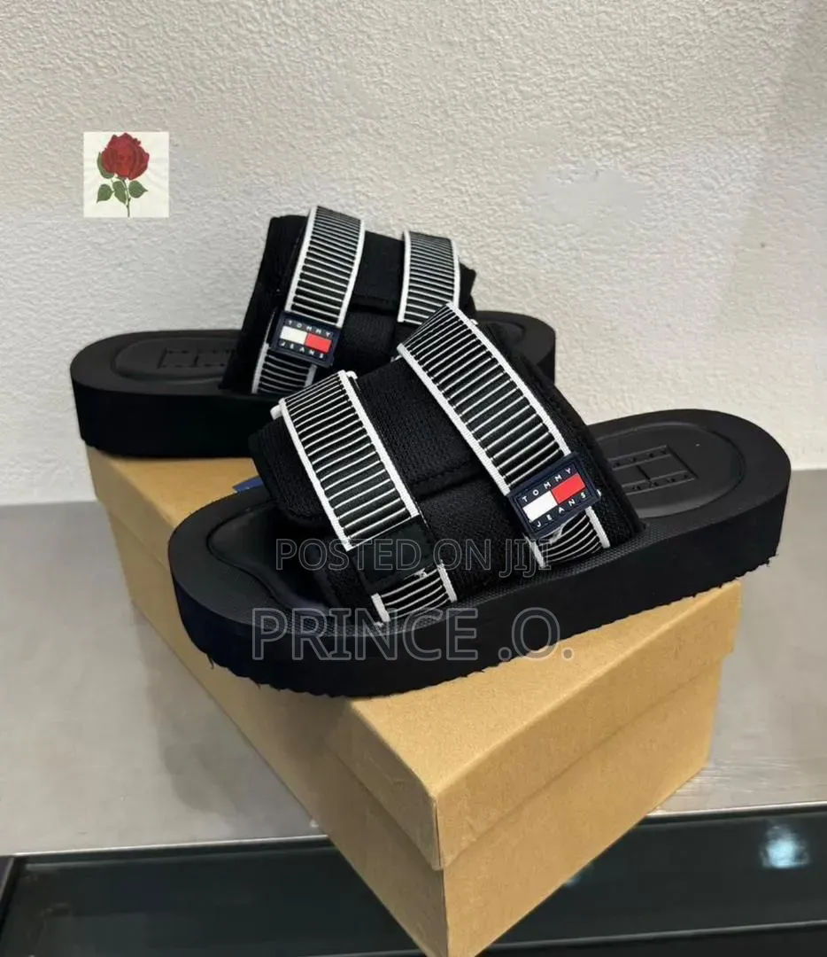 Tommy Vibram Full Strap Slide