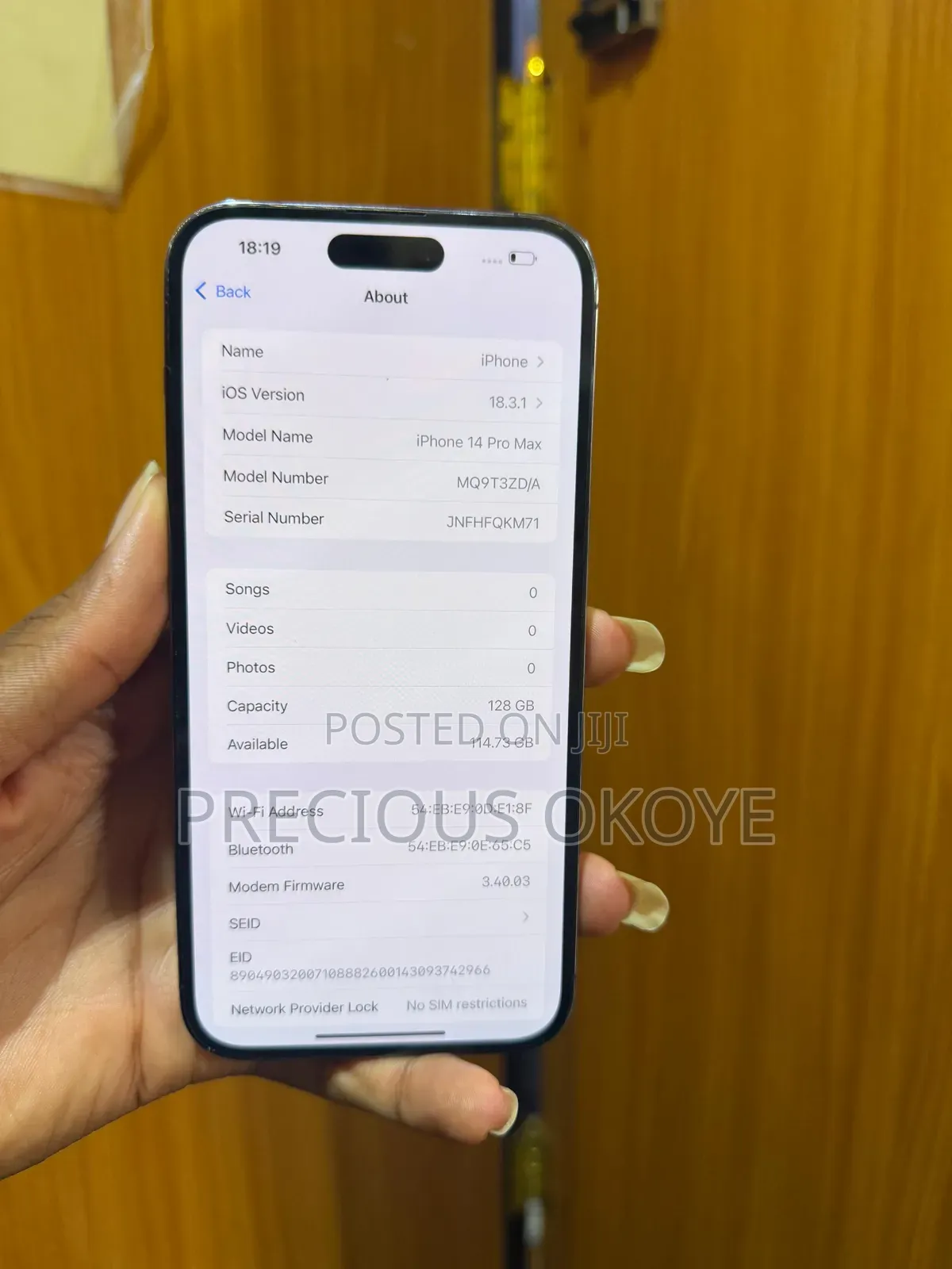 Apple iPhone 14 Pro Max 128 GB Blue