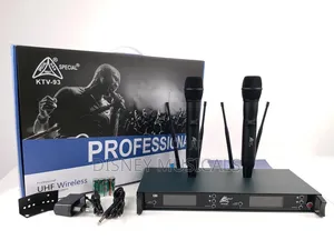 Special KTV 93 Professional Dual Handle Wireless Microphone