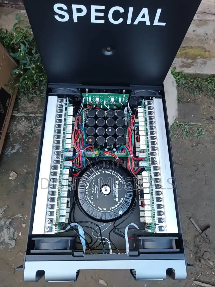 Special 4 Channels Amplifier Mp 12000(Master Plan Series)