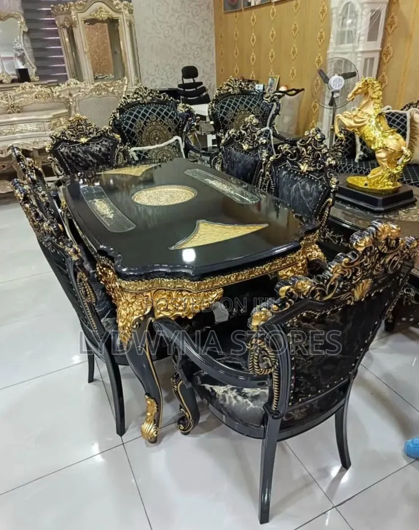 Luxury Quality Imported 6 Seaters Royal Dining Sets