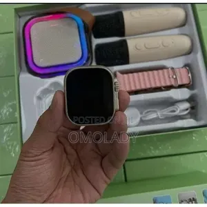 Bluetooth Spaker With Microphone + Smart Watch