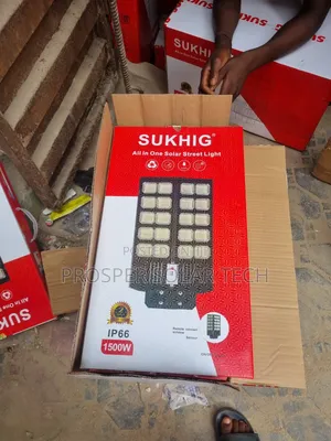 1500w Sukhig All in One Solar Street Light