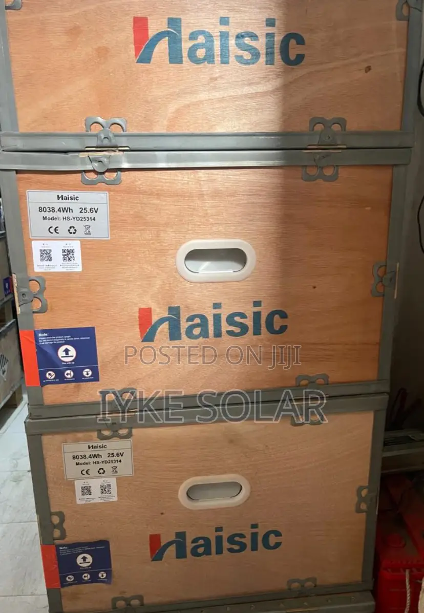 8kwh 24v Haisic Lithium Ion Battery
