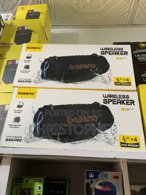 Baseno 100w Deep Powerful Bass High Quality Wireless Bluetooth 3600mah