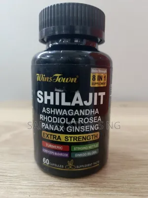 Shilajit Ashwagandha, Rhodiola Rosea, Panax Ginseng Caps.