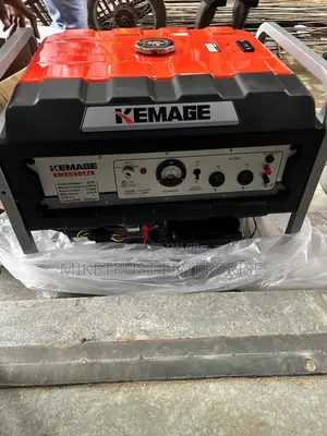 Kemage 5.5kva Generator. Low Sound With Key and Remote