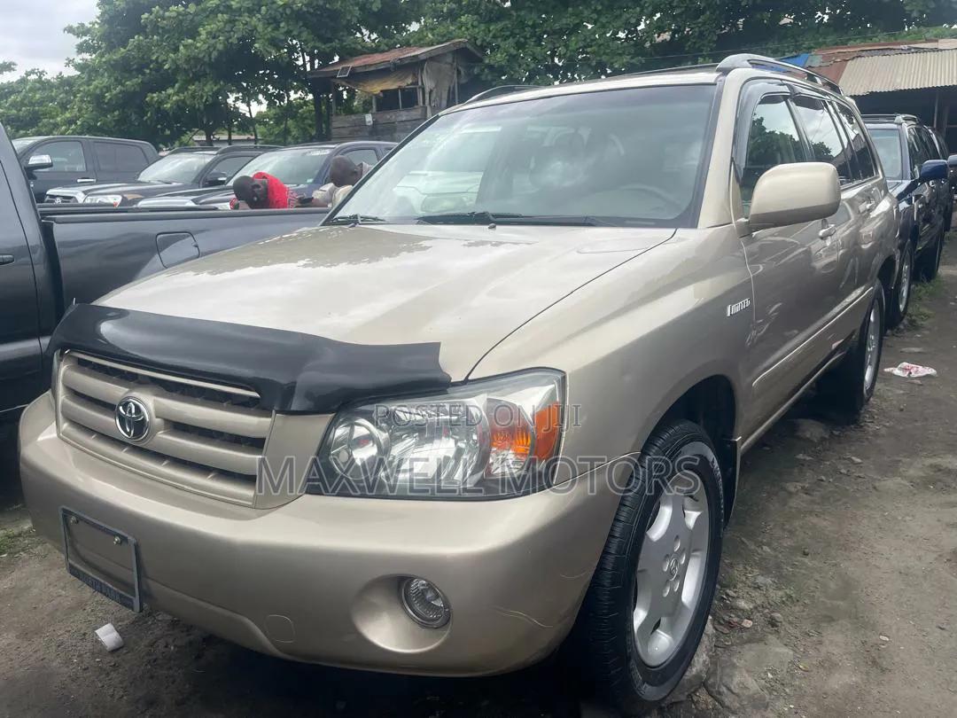 Toyota Highlander Hybrid Limited 2007 Gold