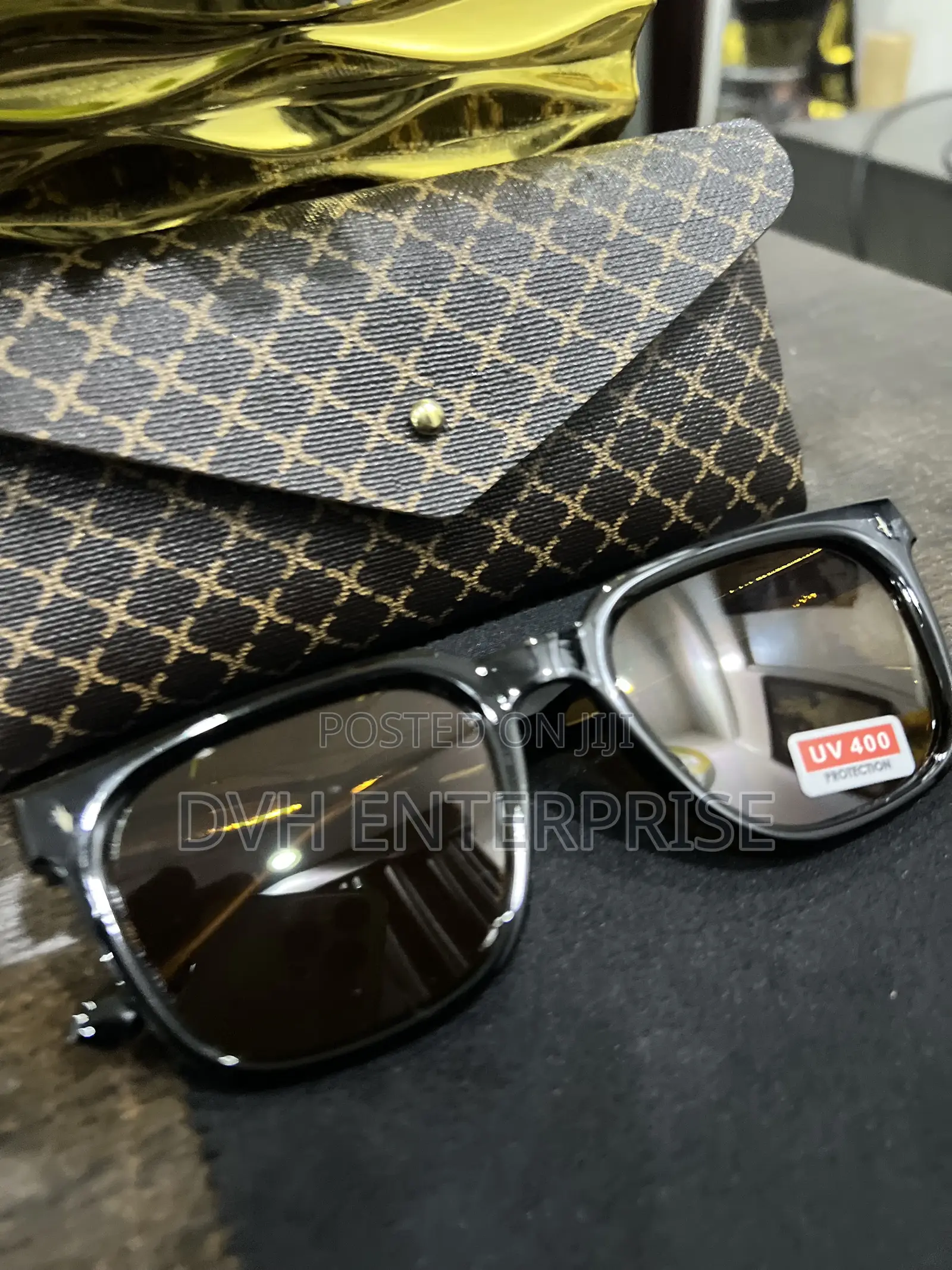 Black Uv 400 Sunglasses