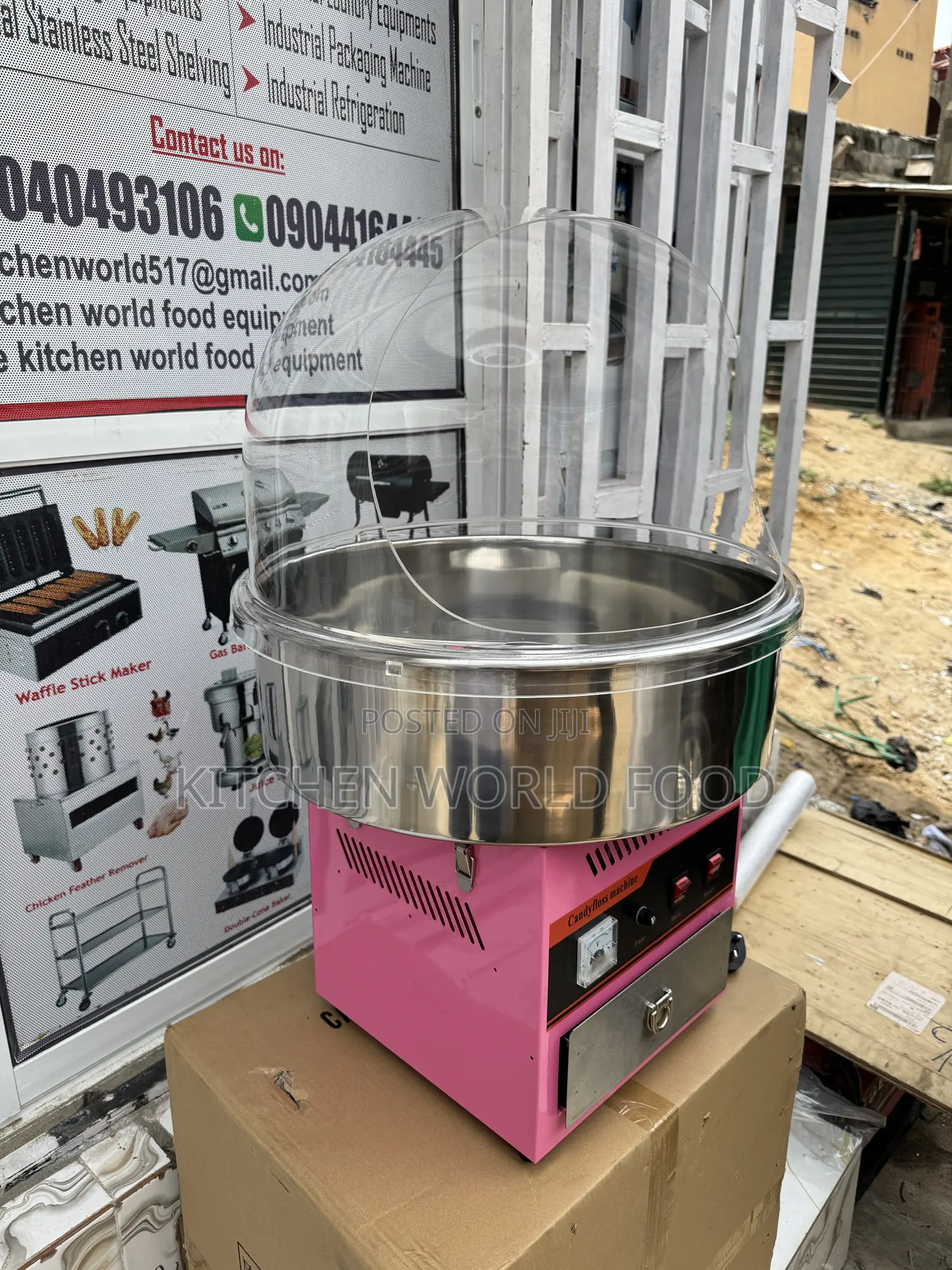 Cotton Candy Floss Machine With Cover