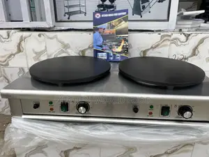 Electric Crepe Machine Double Burner