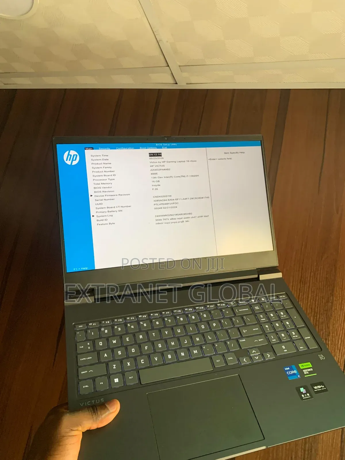 Laptop HP Victus 15 16GB Intel Core i7 SSD 512GB