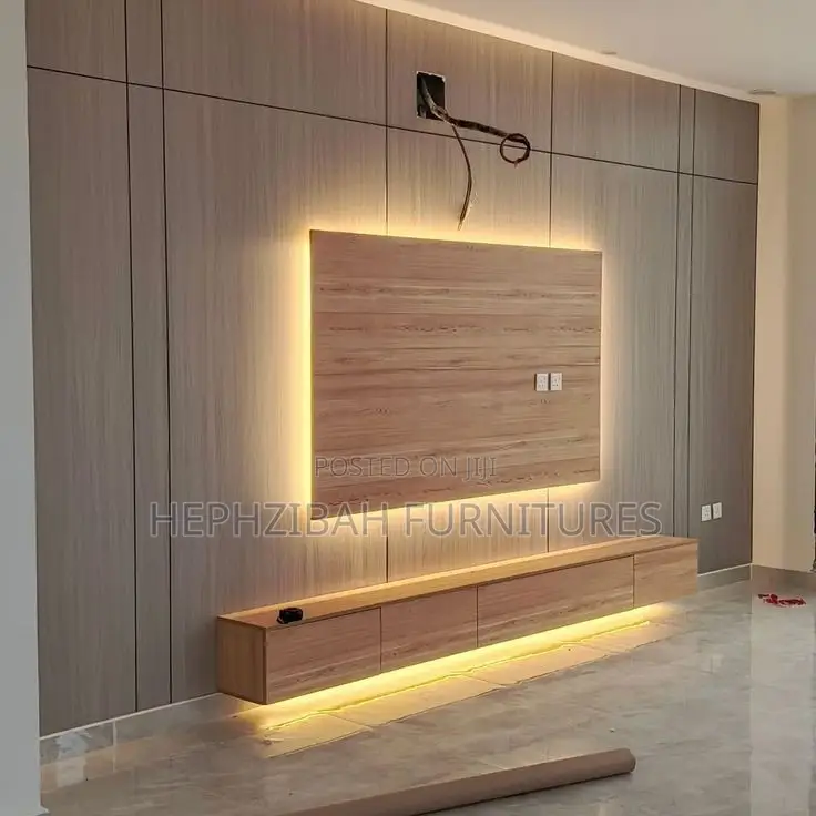Modern Console Design With Lights