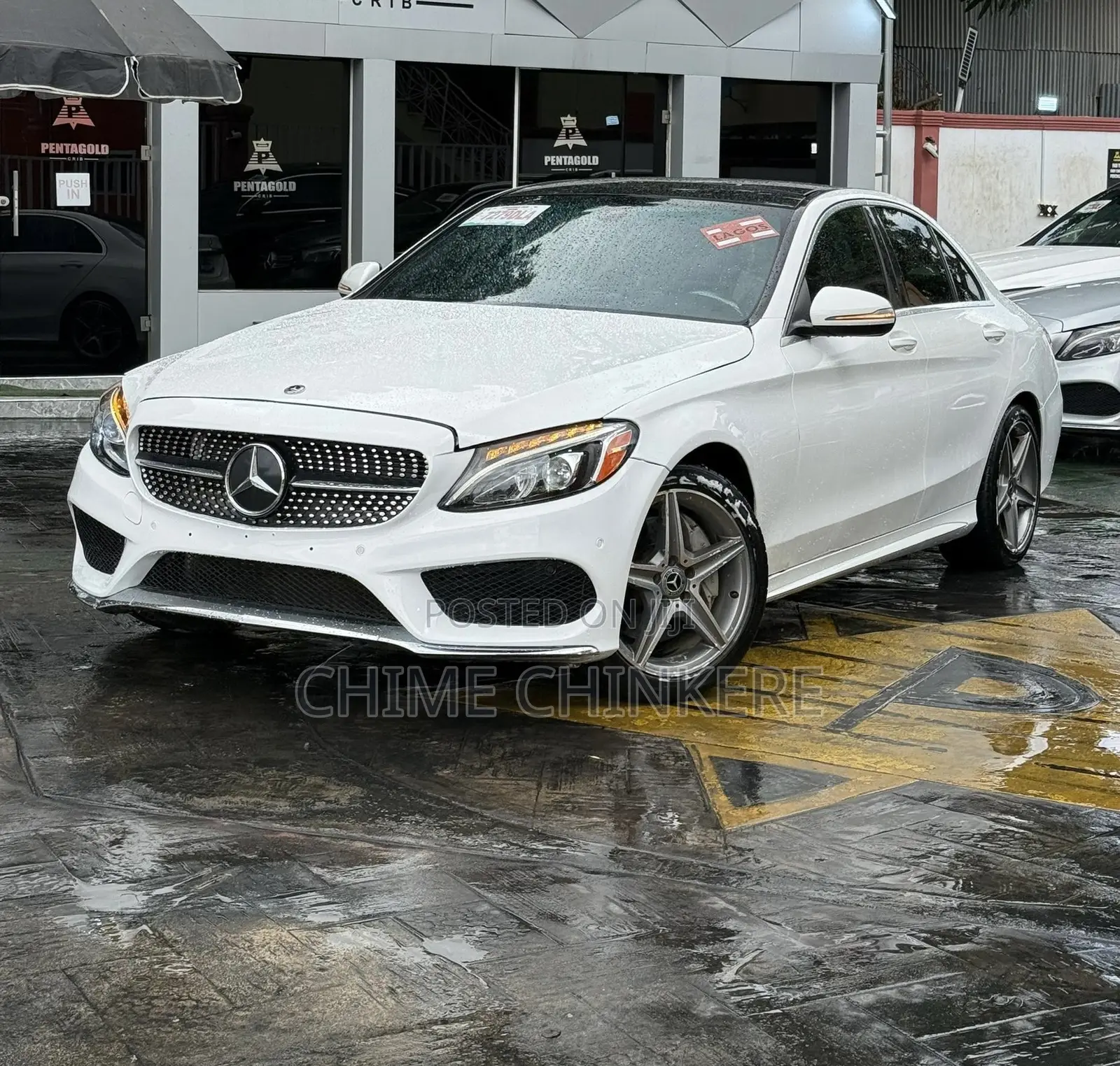 Mercedes-Benz C300 Sport 4dr RWD Sedan (2.0L 4cyl 7A) 2015 White