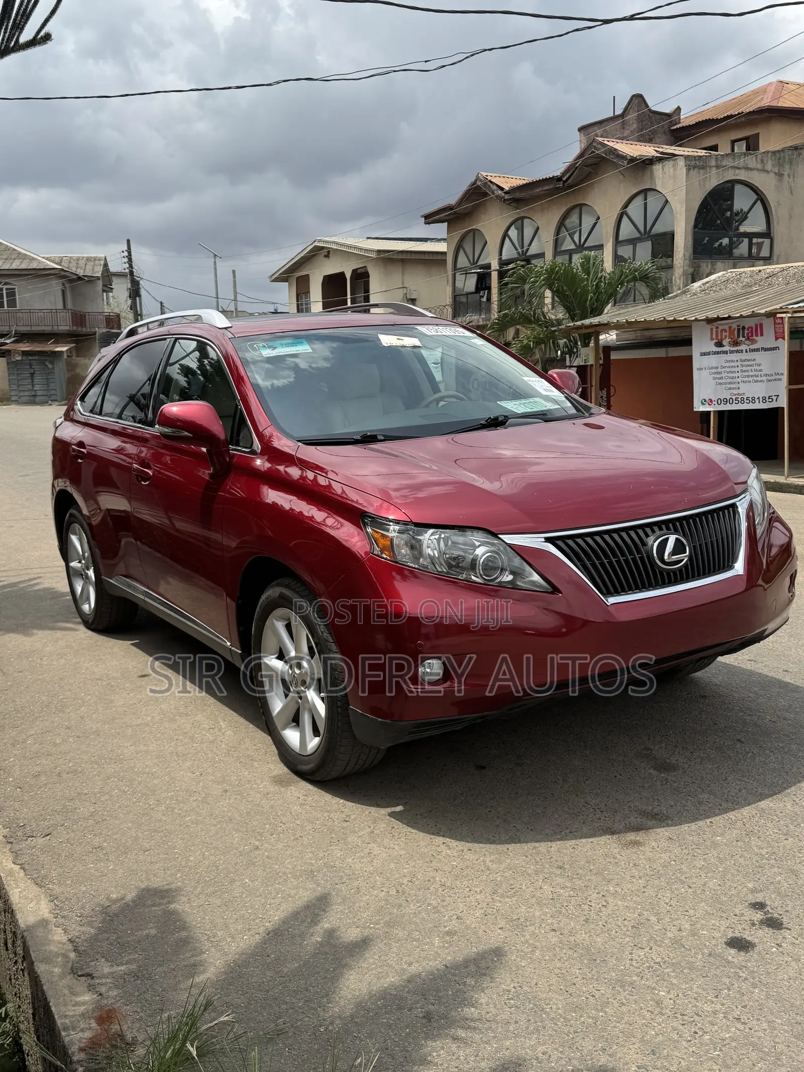 Lexus RX 350 2011 Red