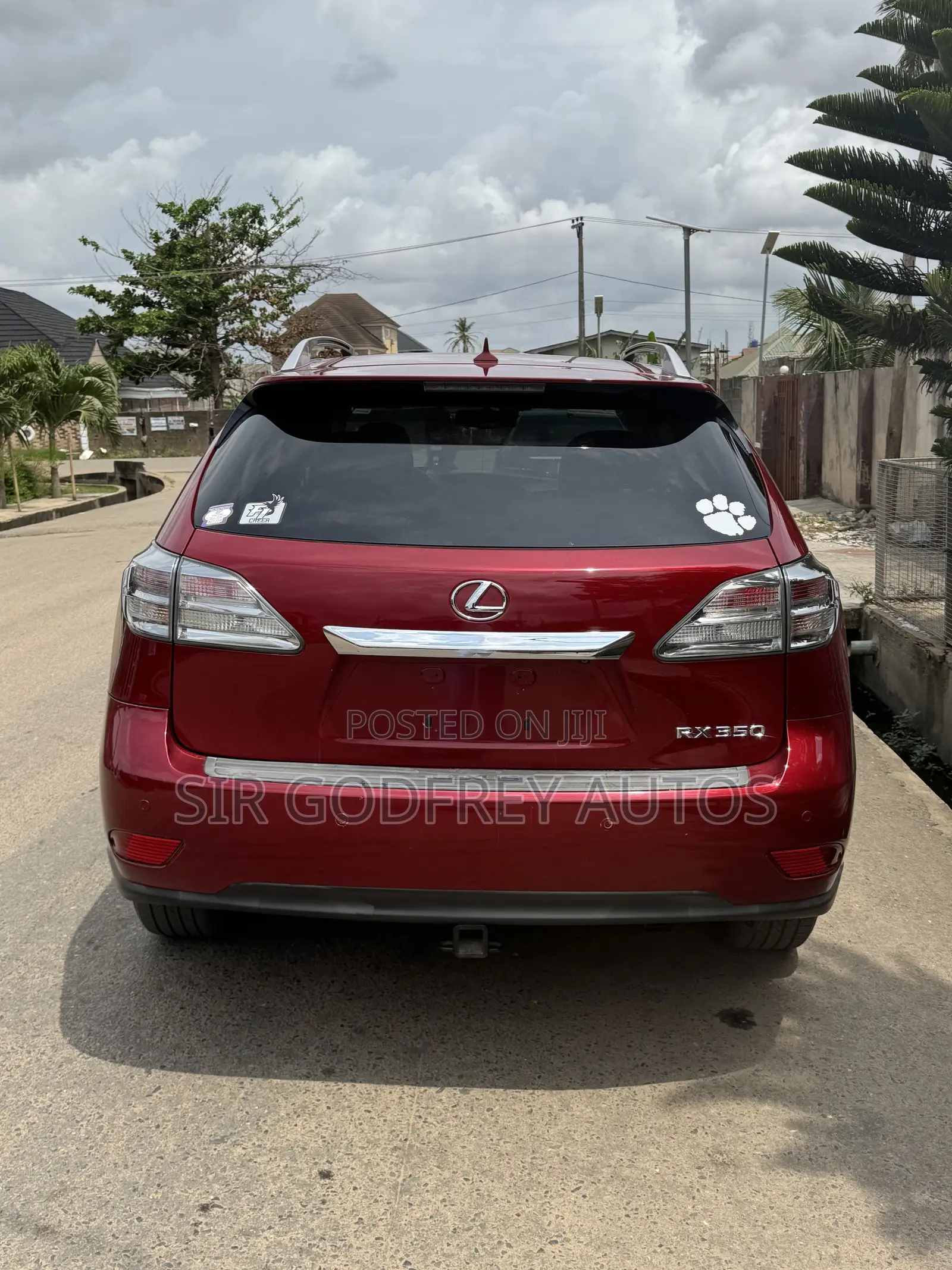 Lexus RX 350 2011 Red