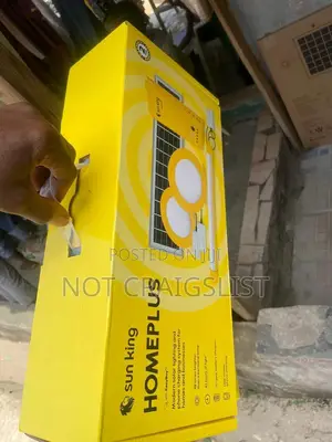 Original Sun King Homeplus Solar System|No Fuel Stress During Blackout
