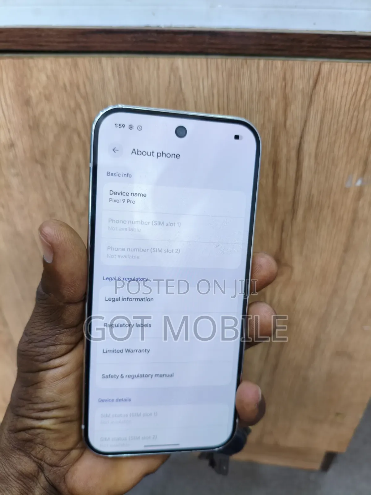 Google Pixel 9 Pro 128 GB White