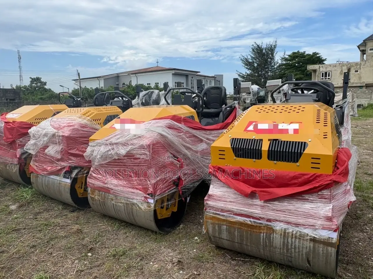 3000kg Mobile Drum Compactor
