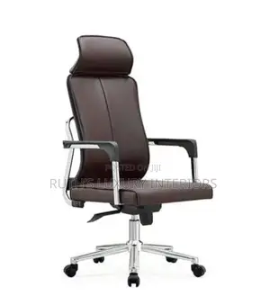 Brand New Imported Adjustable Office Chair With Head Rest Furniture