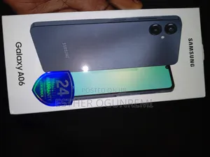 New Samsung Galaxy A06 64 GB Black