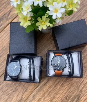 Classy 3-in-1 Men's Watch Set