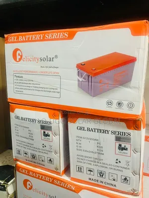 12v 200ah Gel Battery Series
