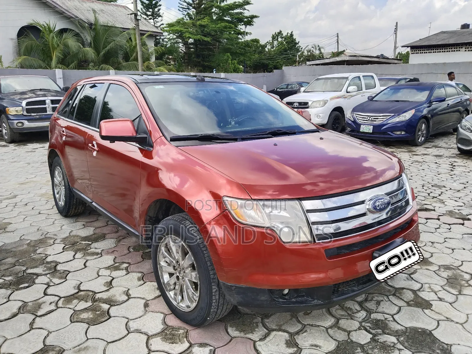 Ford Edge 2008 Orange