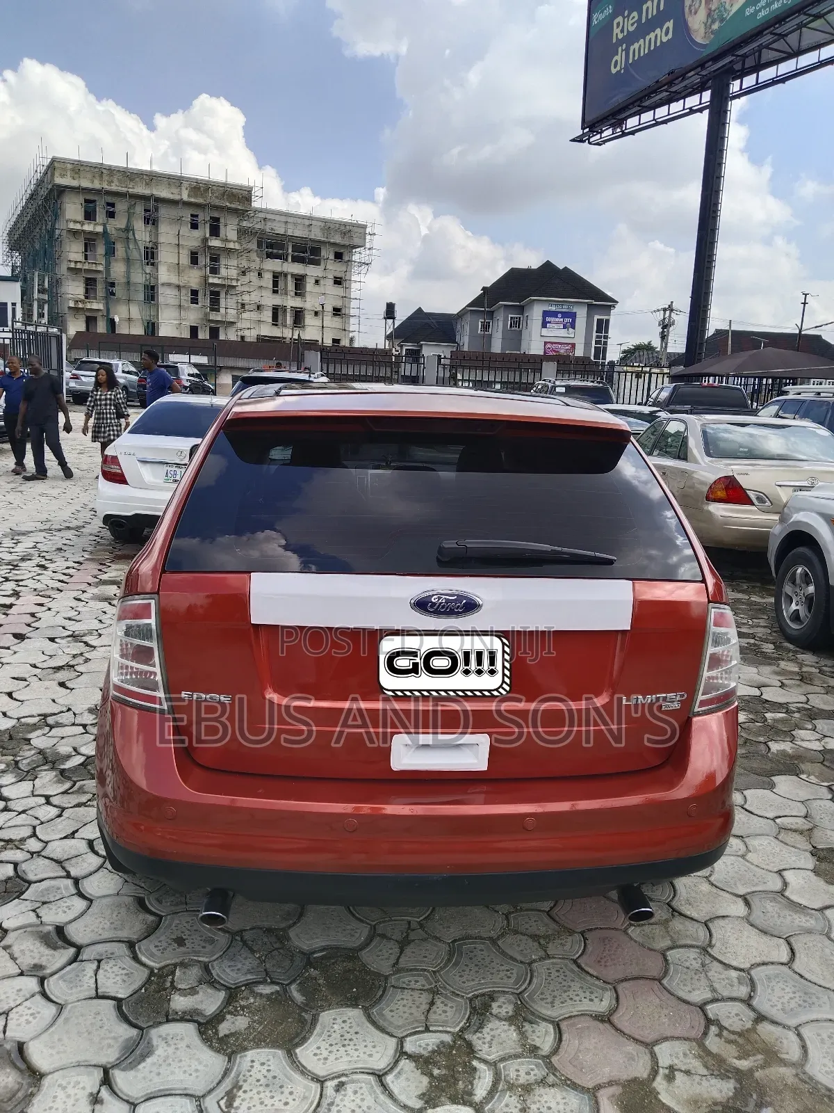 Ford Edge 2008 Orange