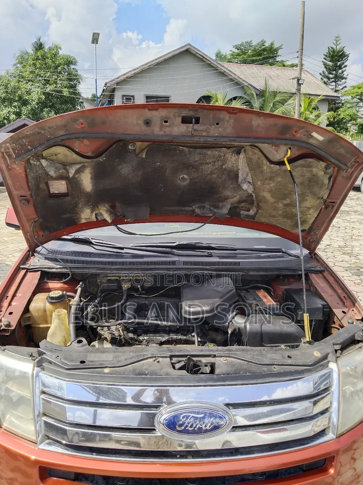 Ford Edge 2008 Orange