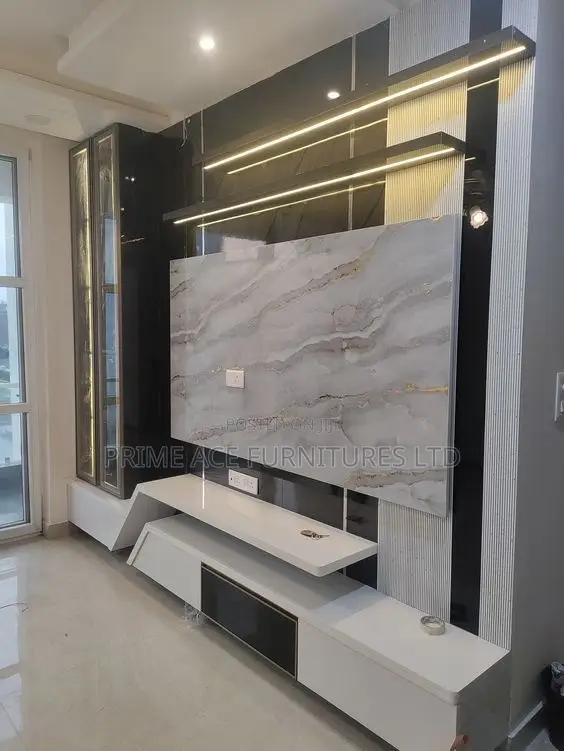 High Gloss Tv Console