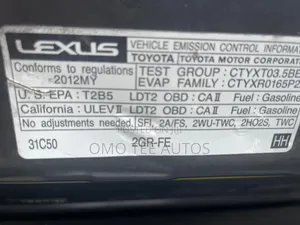 Lexus RX 350 AWD 2012 Gray