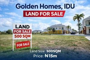 500sqm Land for Sale at Golden Homes Estate, Idu FCT Abuja