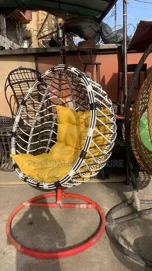 Swing Chair With Strong Frame Uv Resistant Cushion