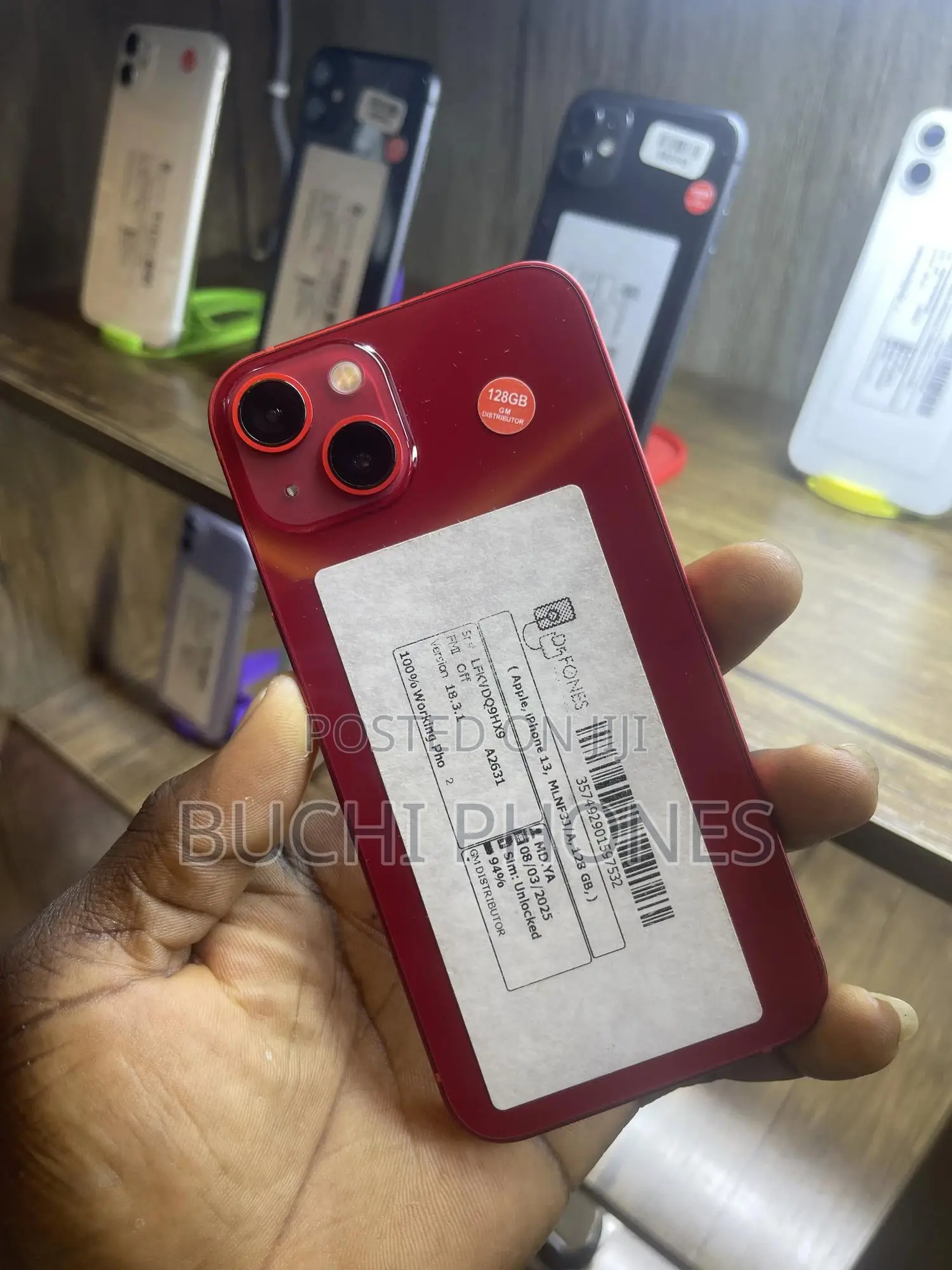 Apple iPhone 13 128 GB Red