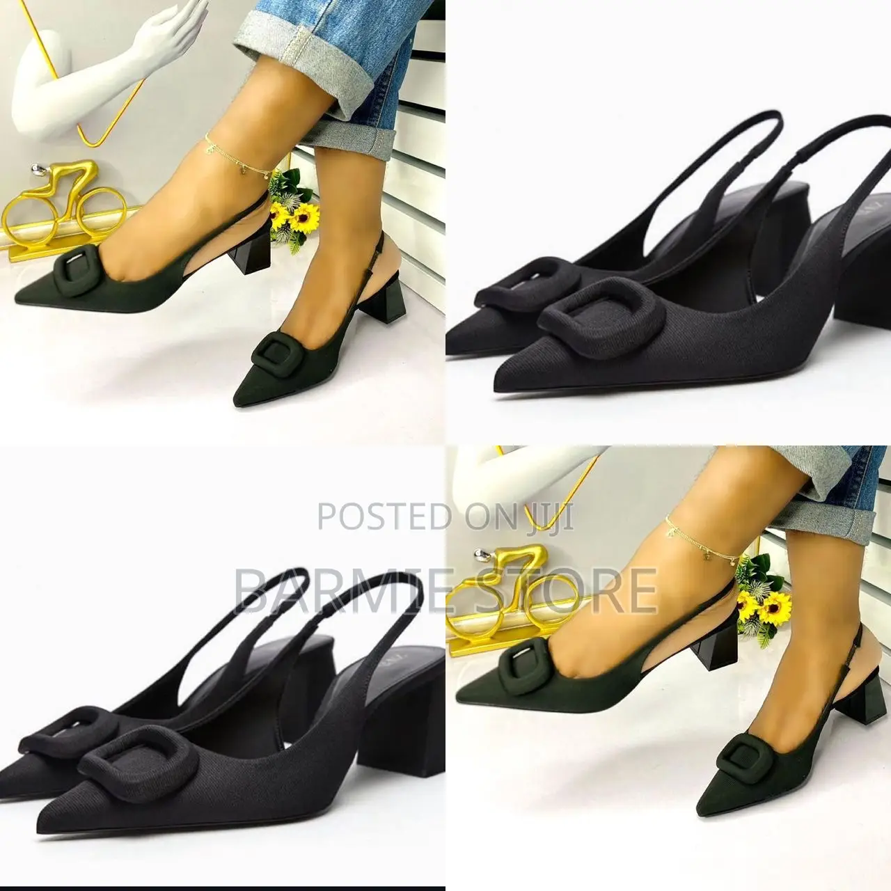 High Quality Block Heel Sandal Shoe