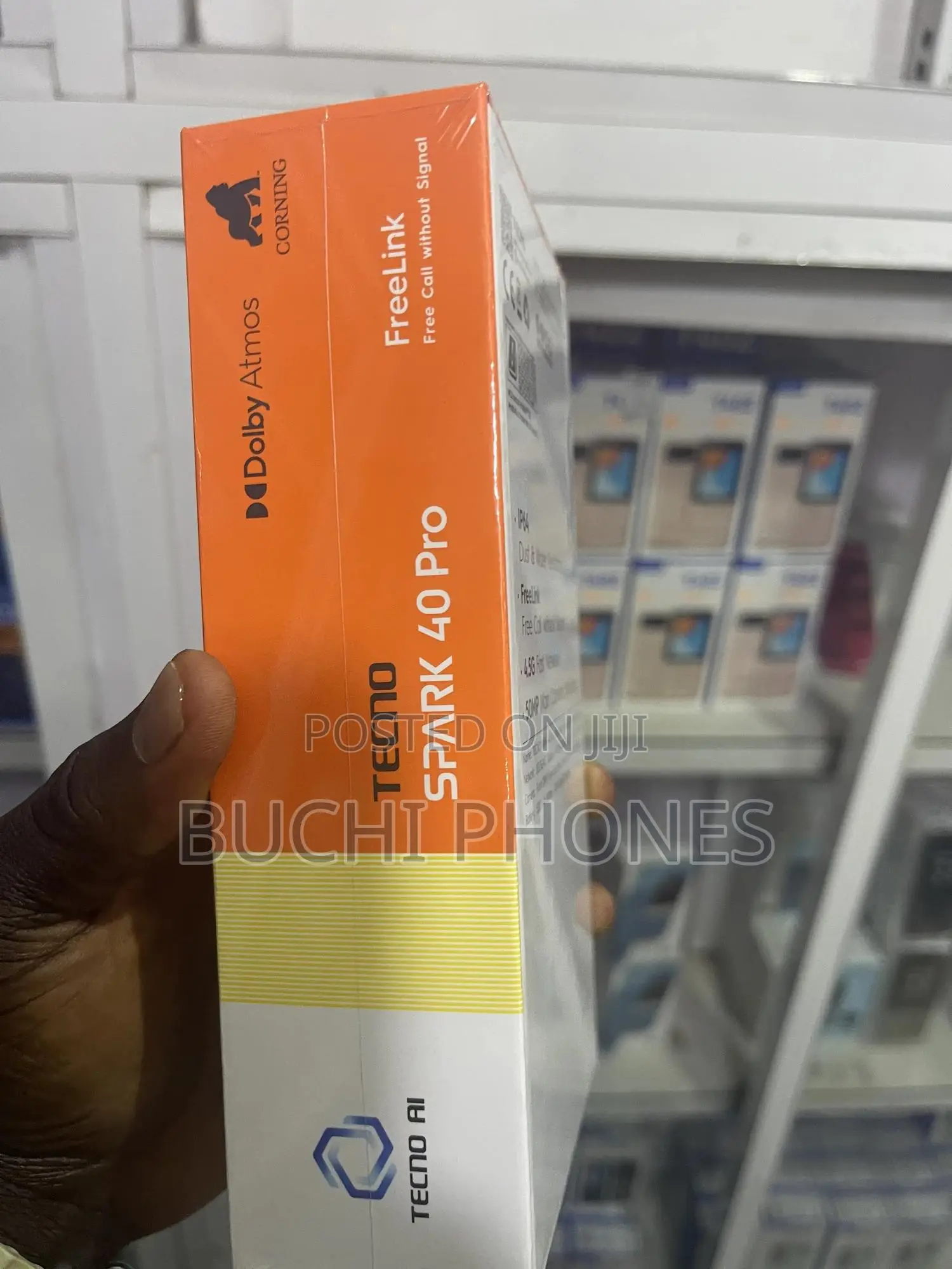New Tecno Spark 40 Pro 128 GB Black