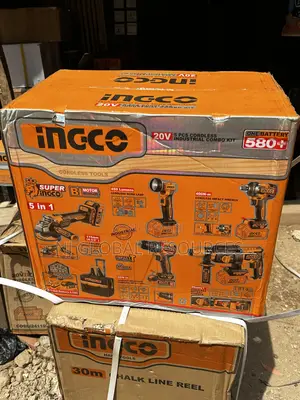 5in1 Ingco Industrial Combo Kit 5pcs