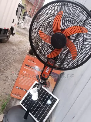 Rechargeable Solar Fan